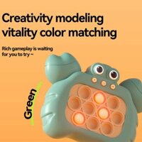 Kids Speed Push Press Puzzle Game Console Response Fidget Toy Stress Relief Gift