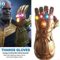 Kids Thanos Gloves Infinity Gauntlet with LED Light Avengers 4 Cosplay Children Gift Toys
