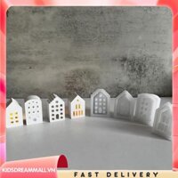 [Kidsdreammall.vn] 4 Khuôn Silicon Khuôn Đúc Nhựa Cho Trang Trí Nhà Quà Tặng