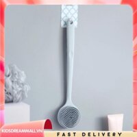 [Kidsdreammall.vn] Bàn chải tắm bằng silicon Bàn chải Massage toàn thân Bàn chải rửa toàn thân chống trượt dành cho nam nữ