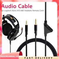 [Kidsdreammall.vn] Thay thế cáp âm thanh Aux cho dây điều khiển từ xa tai nghe Astro A10 A40