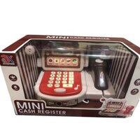 KidsFitness Giả vờ chơi Máy tính tiền Mô phỏng siêu thị mini dành cho trẻ em Đồ chơi nhập vai 6841A