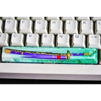kiếm của zoro, enma sword, nút bàn phím cơ one piece, resin spacebar