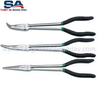 Kiềm gắp dài mũi cong 11" Toptul DFAH1211