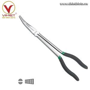 Kiềm gắp dài mũi cong Toptul DFAH1211- 11″
