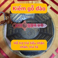 Kiếm gỗ đào mini trừ tiểu nhân, trừ tà, chém vía