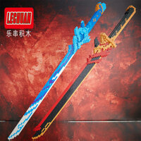 kiếm lego kiếm lego giá rẻ kiếm lego 1m lego kiếm genshin impact Tương thích với khối Lego, vũ khí ngoại vi Genshin Impact, kiếm