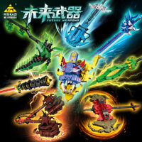 kiếm lego kiếm lego giá rẻ kiếm lego 1m lego kiếm genshin impact Khối xây dựng KaiZhi tương thích với vũ khí Lego, dao, rìu, vũ khí lắp ráp