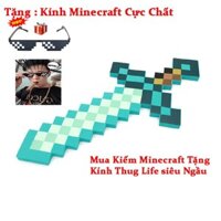 Kiếm Minecraft Kim Cương Cực Đẹp [Tặng Kính Thug Life]