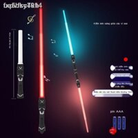 ◑℗✼Kiếm phát sáng katana - Đồ chơi kiếm Nhật kata nhựa có đèn và âm thanh-Ki9X