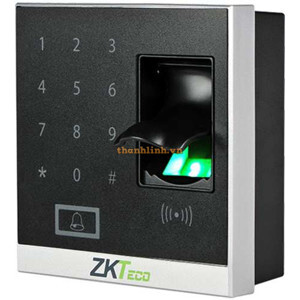 Kiểm soát ra vào bẳng vân tay và thẻ RIFD Zkteco X8S