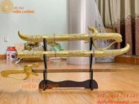 Kiếm Thờ Bằng Đồng Có Giá Đỡ-Kiếm Đồng Thờ Cúng