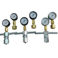 Kiểm tra áp lực bình khí Oxy_Argon_Nito_Co2...Đồng hồ kiểm tra áp lực trong bình khí