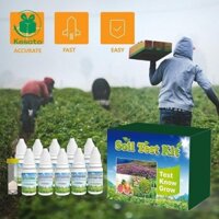 Kiểm tra kali phốt pho cho bãi cỏ hoa
