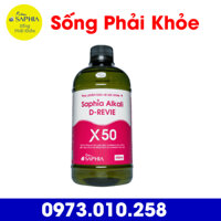 Kiềm X50, Kiềm Hồi Sinh X50 (Saphia Alkali D-REVIE X50) - 500ml