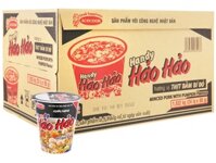 Kiện mì hảo hảo 24 ly thịt bằm bí đỏ