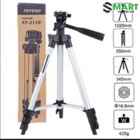 KIEN19 Gậy Tự Sướng 3 Chân - Tripod TF3110 + Đầu Kẹp Điện Thoại Và Túi Đựng Thời Trang Gia Dụng Thông Minh S-mart