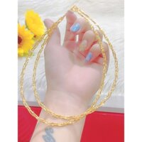 Kiềng 3 bính dẻo tròn vàng , kiềng mềm thiết kế cao cấp UHA KC14