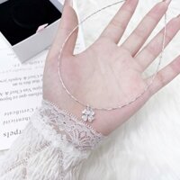 Kiềng Bạc mix Mặt Đồng Giá