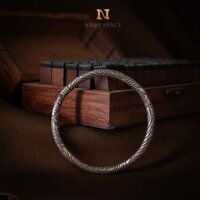 Kiềng bạc s925 Nami Space nam/nữ Hoạ tiết Mây Cổ B002