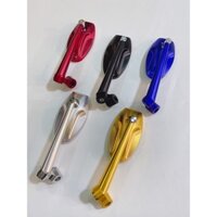 Kiếng chiếu hậu Rizoma hột xoài nhỏ, gương kiểu xe máy mặt xanh chống chói