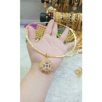 kiềng cổ dẻo vàng 6k