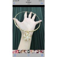 kiểng cổ mạ vàng kèm mặt sang chảnh