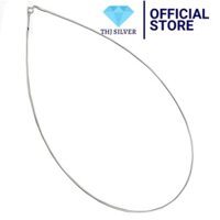Kiềng cổ nữ bạc ý nhỏ xinh cao cấp - THJ SLIVER