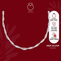 Kiềng cổ nữ Bạc Ý S925 cao cấp sang trọng nhiều kiểu | MIASJ Trang sức bạc