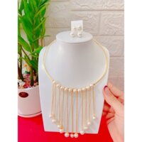 kiềng cổ vàng 6k