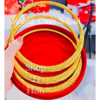Kiềng cưới cô dâu 5 chỉ khoá gài xi vàng 24 cao cấp mẫu mới về