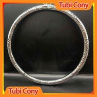 Kiềng Cưới Mạ Bạc Đường Kính 14,5 cm Tubi Cony - KC26-606-DX