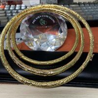 Kiềng mạ vàng long phụng phụ kiện cưới trang sức cho cô dâu nổi bật trong ngày cưới Giangpkc - 17cm