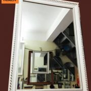 KIẾNG TREO TƯỜNG TRANG TRÍ TRẮNG MẠ BẠC BL127