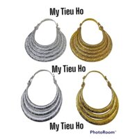 Kiềng vàng 3 tầng - 5 tầng - phụ kiện hầu đồng