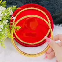 Kiềng vàng tròn đường kính 16, 18, 20cm hầu đồng, kiềng cưới cô dâu