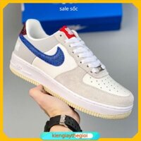 🏠kiengiaythegioi🏠Giày AF1 Dunk Vệt Xanh, Giày Air force 1 low SP undefeated 5 on it dunk Hàng cao cấp Full Box Bill