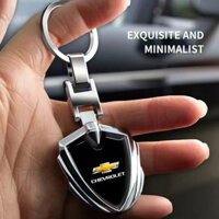 Kiểu dáng xe ❥ ❈ Nhẫn chìa khóa kim loại Logo xe Móc khóa thời trang cho Chevrolet Optra Equinox Lacetti Silverado Nubira Cruze