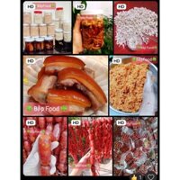 kiệu ngâm - Thịt ngâm - Dưa món - Chà bông - lạp xưởng tươi