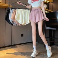 Kii Wii Quần Short Dây Rút Ống Rộng Thời Trang Mùa Hè Cho Nữ