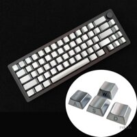 Kiki Hợp Kim Kẽm Kim Loại Keycap WASD Bên Khắc Nút Chìa Khóa Cho Bàn Phím Cơ Tùy Chỉnh Keycap 4 Chiếc