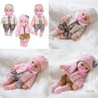 Kiki Mô Phỏng Búp Bê Bé Thực Tế Silicon Mềm Vinyl Búp Bê Sơ Sinh Nằm Cho Búp Bê