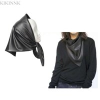Kikin Tam Giác Khăn Giả Da Khăn Nữ Thu Đông Khăn Trùm Đầu Hijab Đầu Quấn