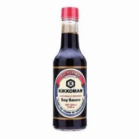 Kikkoman-Nước tương soy sauce hiệu Kikkoman (chai thủy tinh) 250ml