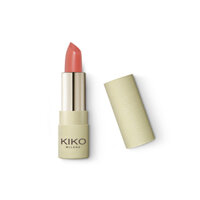 KIKO Green Me Creamy Lipstick - Son hữu cơ kiko màu 02 cam đào, 03 đỏ cam (thiên đỏ)