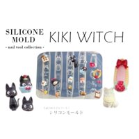 KIKU WITCH Khuôn silicone trang trí móng nail charm key cap đắp móng nail gel uv bột lưu huỳnh nail box finger