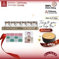 Kilner - Bộ hũ đựng gia vị gồm 6 hũ 70ml