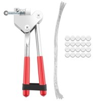 Kìm 20 Chiếc 10x5Mm Đậu Kín Niêm Phong Dây Chì Niêm Phong Kìm Calipers Cho Cói Máy Đo Nước Chống Trộm Niêm Phong