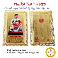 Kim bài Thái Tuế giải vận hạn năm Canh Tý 2020