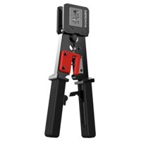 Kìm bấm cáp mạng đục lỗ Phích cắm mô-đun Đa chức năng Máy uốn dây 2 trong 1 Siêu 5 Loại 6 Loại mạng Công cụ chuyên